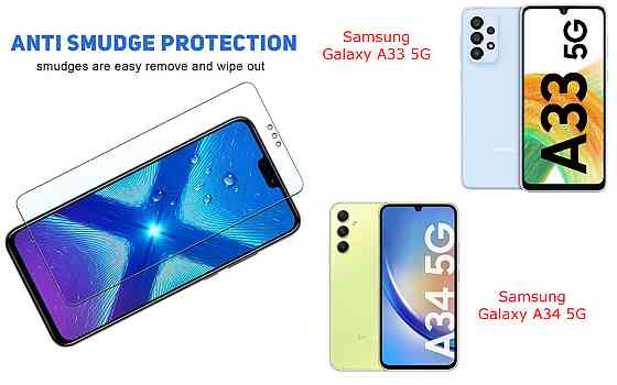Защитное стекло NeoGlass для Samsung Galaxy A33 5G, Galaxy A34 5G – ультрапрозрачное и устойчивое Киев
