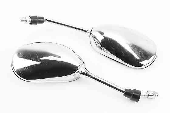 УЦІНКА Дзеркала к-кт DIO-хром "краплі", м10 "компакт" (під фарбування,є подряпини, див. фото) Киев