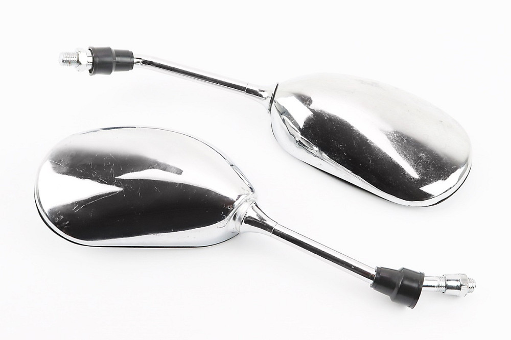 УЦІНКА Дзеркала к-кт DIO-хром "краплі", м10 "компакт" (під фарбування,є подряпини, див. фото) Киев - изображение 1