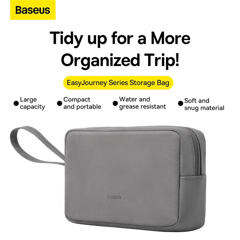 Сумка для гаджетів Baseus EasyJourney Series Storage Bag, Dark Gray Київ - фото 1
