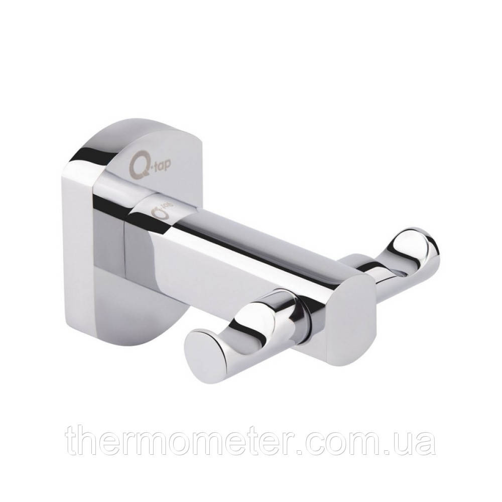 Гачок Qtap Liberty подвійний QTLIBCRM1154 Chrome Київ - фото 9