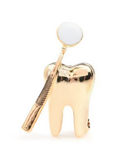 Брошка для стоматолога модна Зуб Київ - фото 1