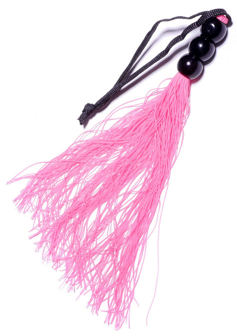 Силиконовый флогер ( длина 26 см ) Fetish Boss Series - Silicone Whip Pink 10