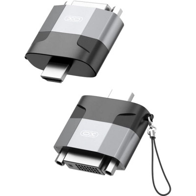 Переходник HDMI to DVI XO (GB013-HDMIDVI.tranish) Винница - изображение 1