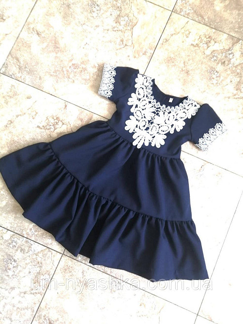 Шкільна сукня з коротким рукавом 116-134 Кривий Ріг - фото 4