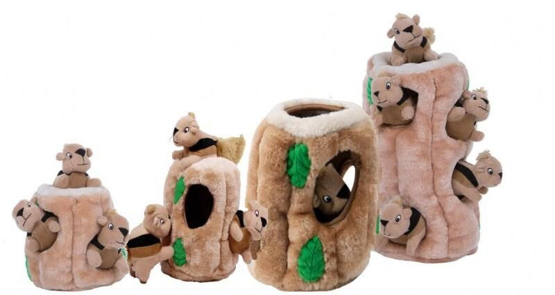 Интерактивная игрушка для собак прятки Тайник Белки Outward Hound Hide-A-Squirrel (Аутвард Хаунд) Small - 10.5 х 11.5 см - 3 белки Запорожье - изображение 6