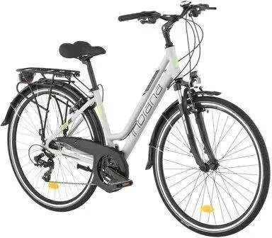 Велосипед Indiana X-Road 1.0 D19 Damski Szaro-Zielony 28 Киев - изображение 1
