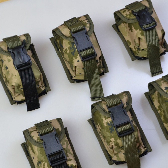 Підсумок під гранату з кордури піксель MOLLE для гранати тактичний QF-38 Львів - фото 3