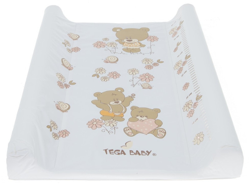 Килимок для пеленання Teddy Bear 70x50 см white pearl Киев - изображение 1