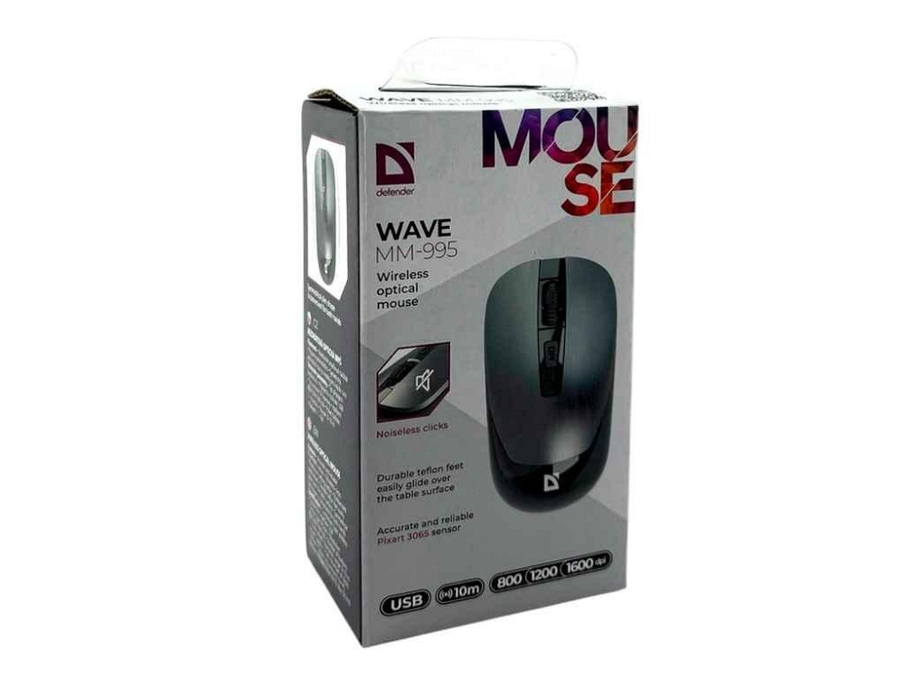 Мишка бездротова компютерна Wave MM-995 ТМ Defender Київ - фото 1