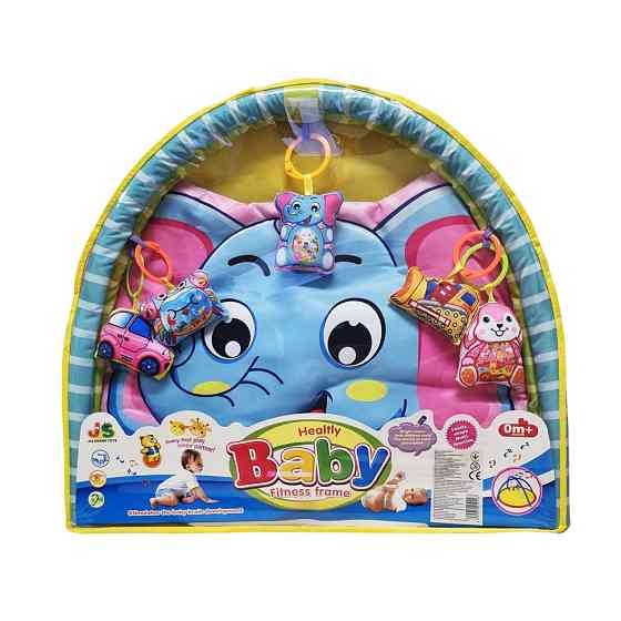 Килимок розвиваючий з брязкальцями 518-25 для новонароджених Вінниця