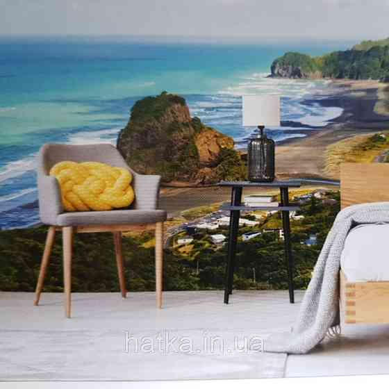 Шпалери вінілові на флізелін розширюють простір вид на море, гори Київ