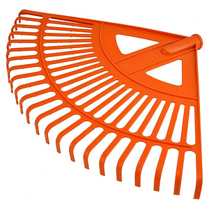 Граблі віялові пластик 23 зуб 55см первинка Харків - фото 1