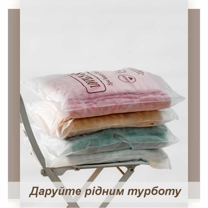 Набор Полотенец Lovely Svi -Комплект Банных Полотенец 3 шт:70 x 140 см, 50 x 90 см, 33 x 33 см Розовая Роза Киев - изображение 10