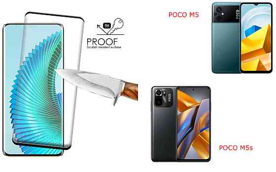 Захисне скло HyperGlass Pro для POCO M5, POCO M5s – максимальна чутливість та захист Київ