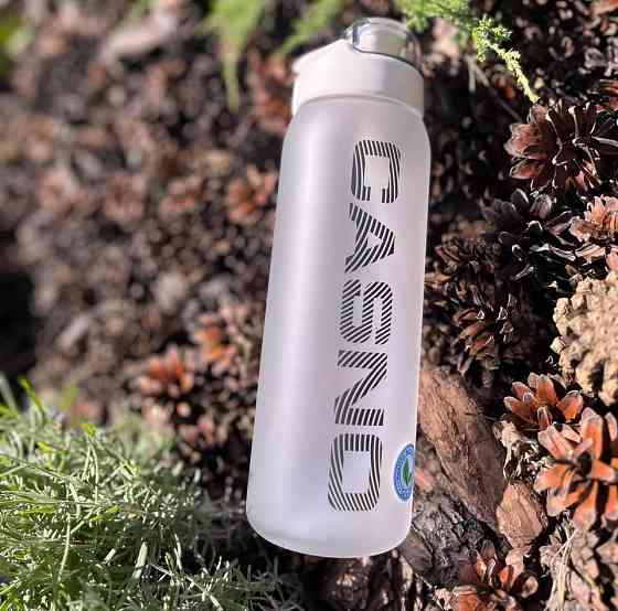 Пляшка для води CASNO 800 мл KXN-1246 Біла Кам'янське