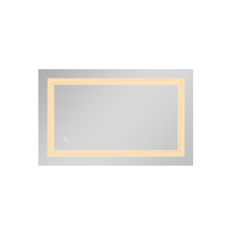 Зеркало настенное прямоугольное сенсорное Qtap Cardinal 800х500 с LED-подсветкой Touch, с антизапотеванием Харьков - изображение 5