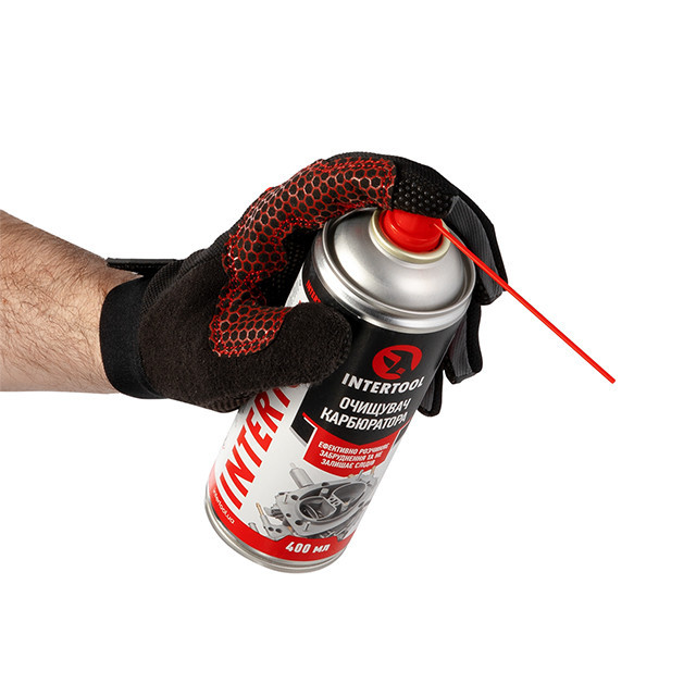 Очищувач карбюратора, аерозоль, 400 мл INTERTOOL FS-0084 Київ - фото 6