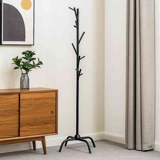 Вешалка для одежды высота 174 см металлическая,черная Каменец-Подольский