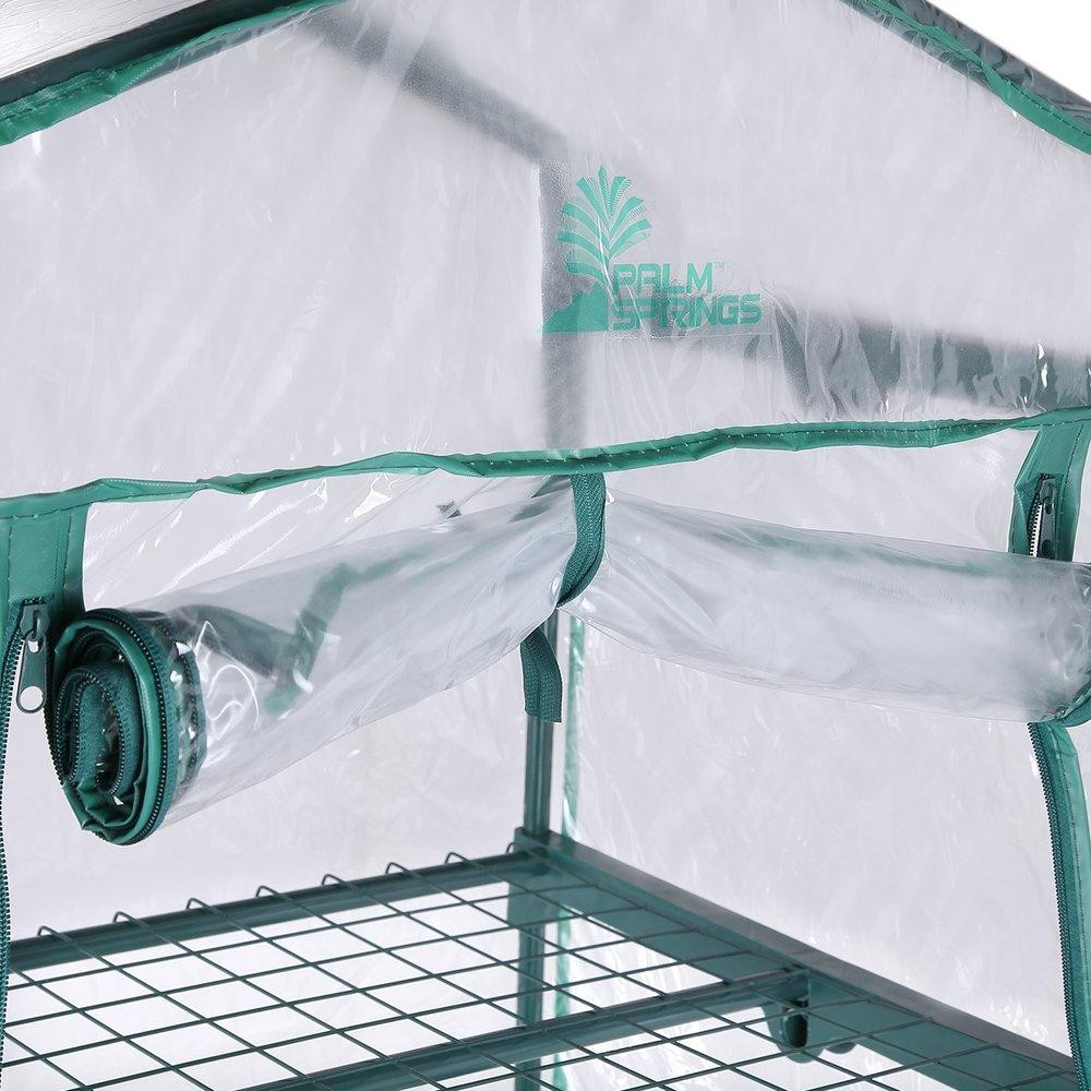 Теплица на 3 яруса портативная мини теплица,парник для цветов проращивания саженцев,расады на молнии Каменец-Подольский - изображение 8