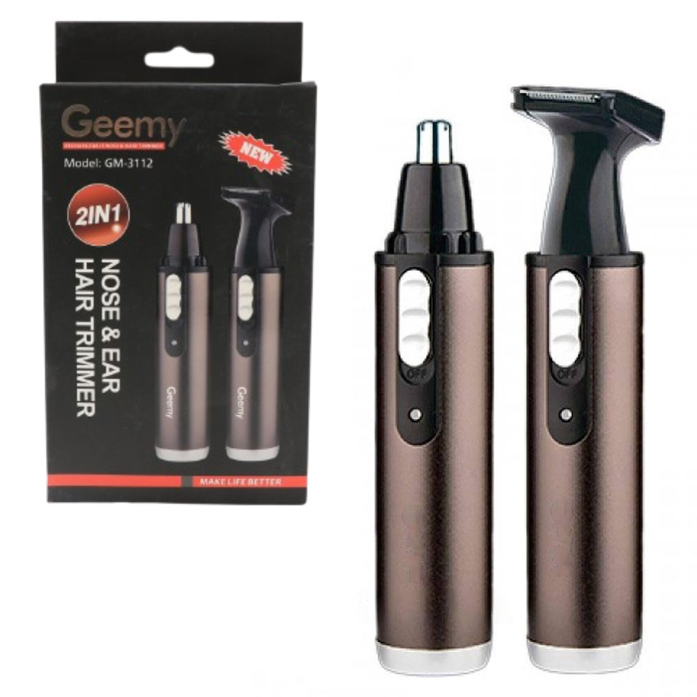 Аккумуляторный триммер 2в1 Gemei 3112 SBR Киев - изображение 1