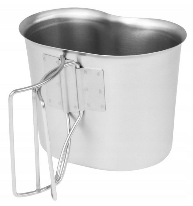 Універсальна Велика Кружка з ручками 750 мл Mil-Tec від Sturm (14607000) Алюміній Нововолинськ - фото 10