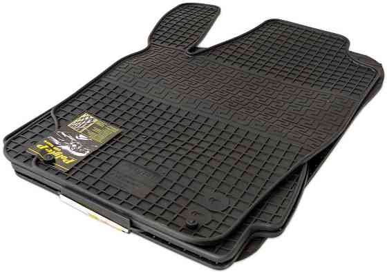 Килимки салону гумові VW Polo02-/Skoda Fabia I 00-/Fabia II 07-/Seat Ibiza03-/Seat Cardoba03, к-т (4шт.) Київ