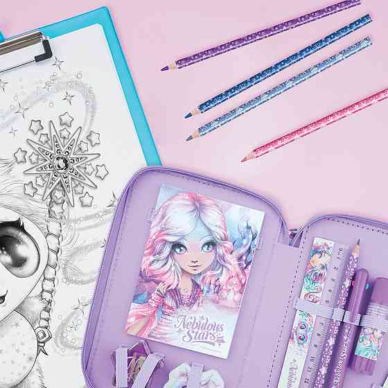 Потрійний пенал з наповненням – Естрелія Дніпро