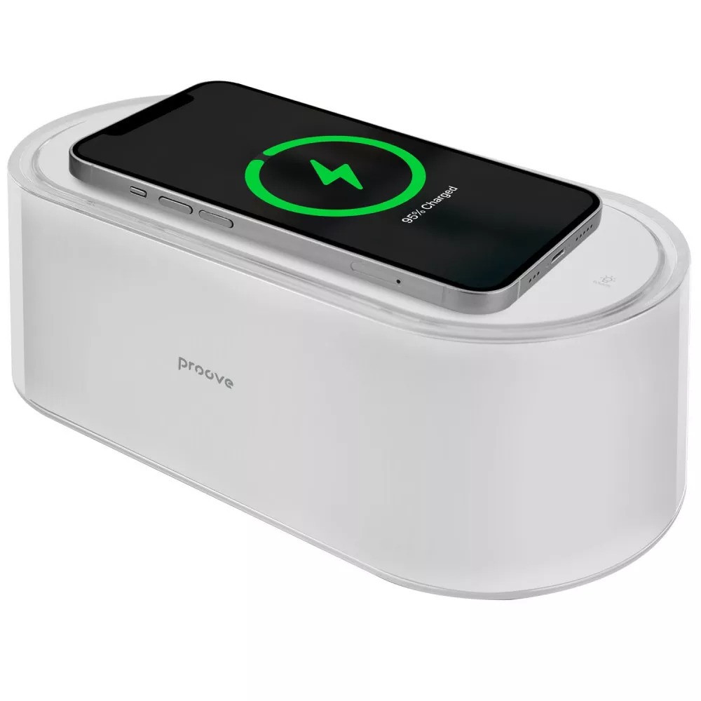 Нічник з бездротовою зарядкою Proove Glow White (PLPG00102002) ( 13756 ) Харків - фото 10