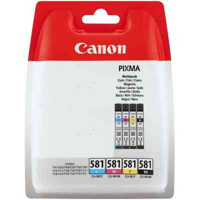 Картридж Canon CLI-581 Multipack BK,C,M,Y*5.6ml Blister (2103C007) Вінниця