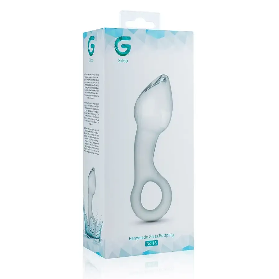 Скляний стимулятор простати Gildo Glass Prostate Plug No. 13 Львів - фото 4