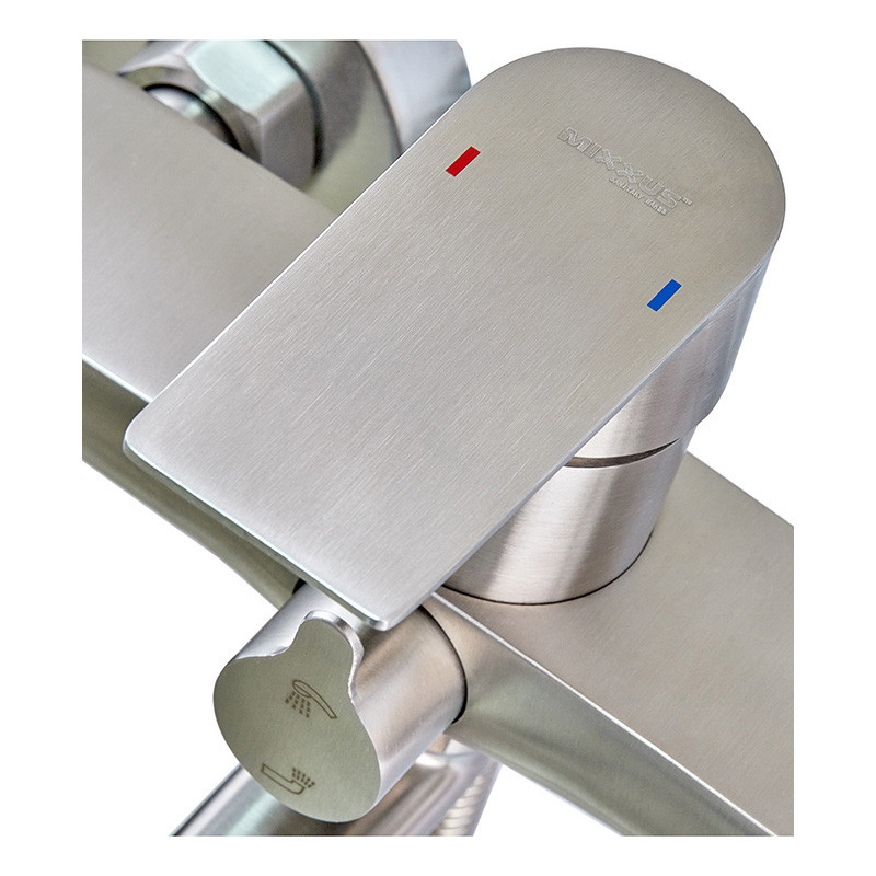 Змішувач для ванної Mixxus WEL-006 Euro з нержавної сталі MI6227 Харків - фото 2