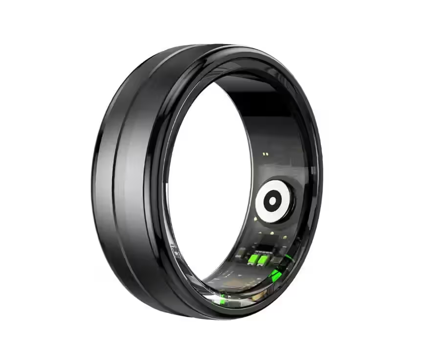 Розумне кільце R04 Smart Ring QRing | Моніторинг пульсу, SpO₂, сну, HRV, стресу, 5ATM, Bluetooth, до 7 днів автономності Київ - фото 2