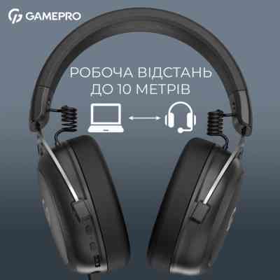 Наушники GamePro Asgard Skald 4-Mode Black (HSW160B) Винница