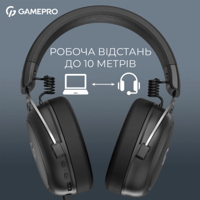 Навушники GamePro Asgard Skald 4-Mode Black (HSW160B) Вінниця - фото 3