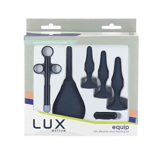 Набор анальных игрушек для новичков Lux Active – Equip – Silicone Anal Training Kit Sex Aura Киев