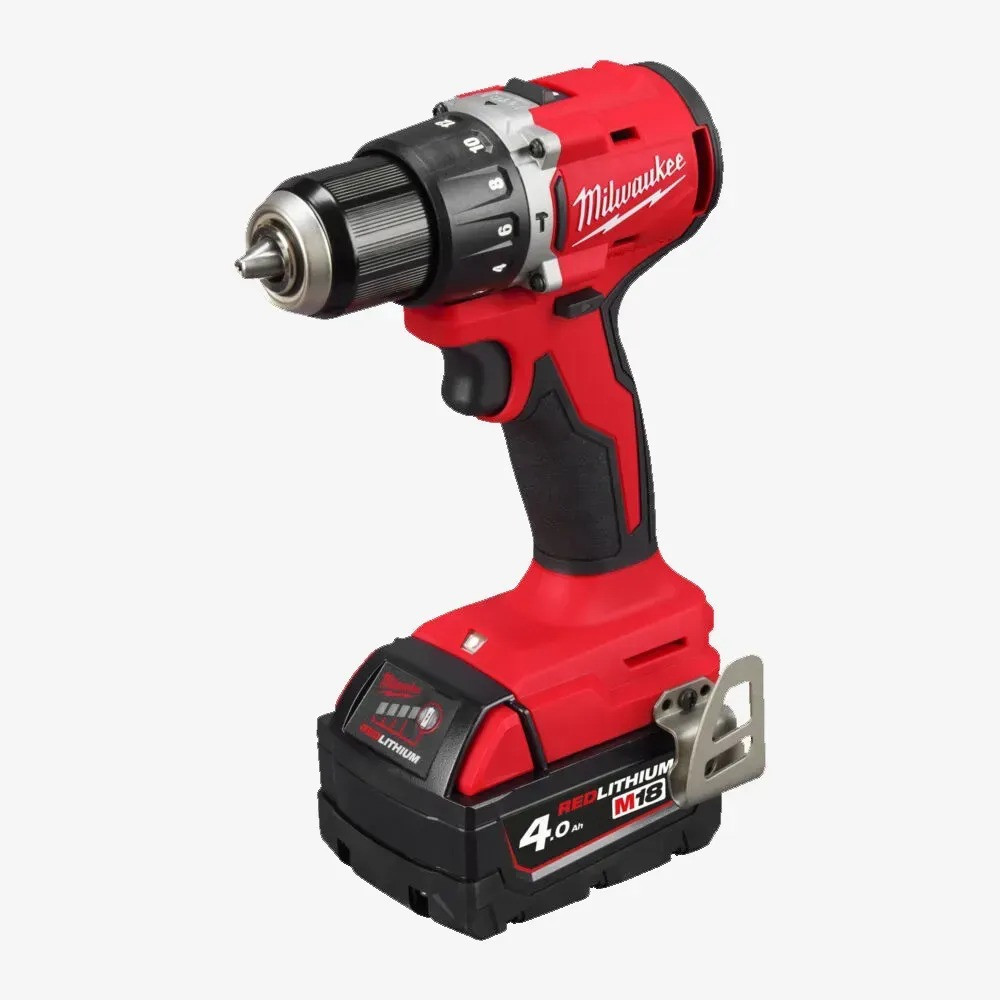 Дрель-шуруповерт аккумуляторная ударная бесщеточная Milwaukee M18 BLPDRC-402C 18 В, 60,5 Н·м, 2 АКБ 4 А·ч Киев - изображение 2