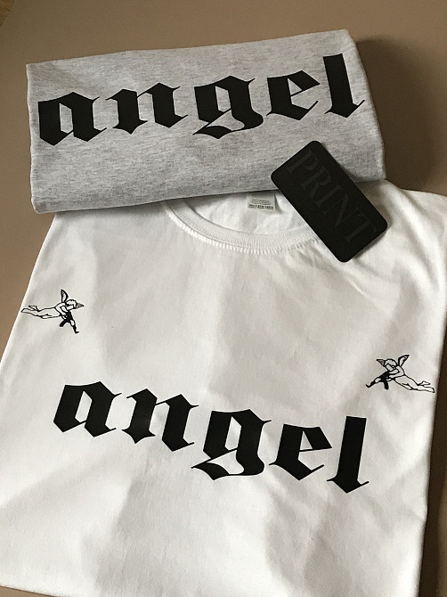 Парні футболки для хлопця та дівчини ANGEL Чернівці - фото 2