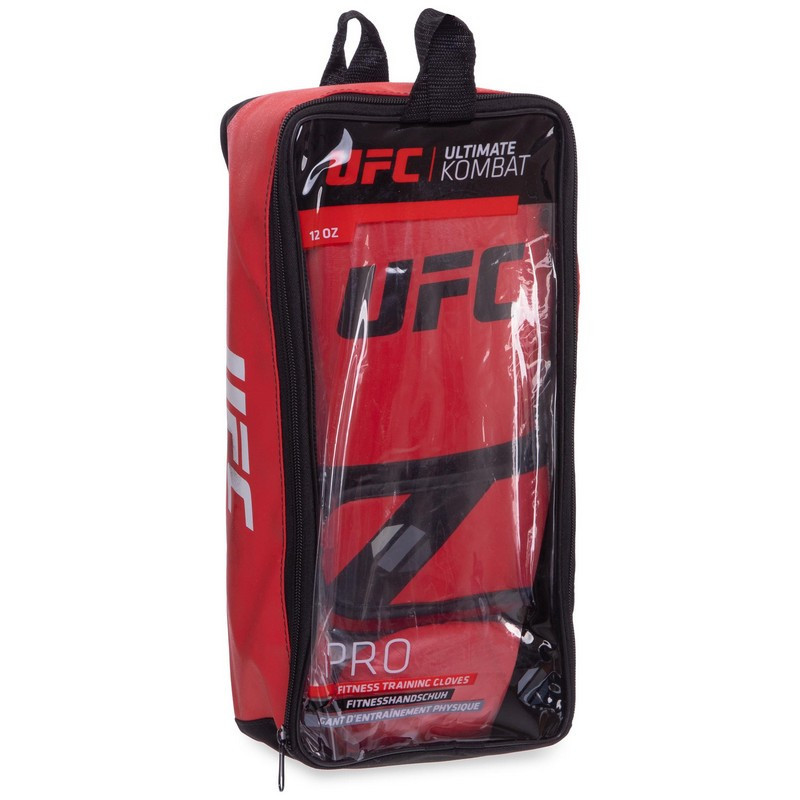 Перчатки боксерские UFC PRO Fitness UHK-75031 размер 12 унций красные Перчатки для бокса и единоборств Киев - изображение 5