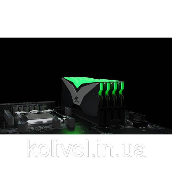 DDR5 32Gb 6200MHz (2*16Gb) OCPC PISTA RGB C36 Titan, Retail Kit (MMPT2K32GD562C36T) Київ - фото 9