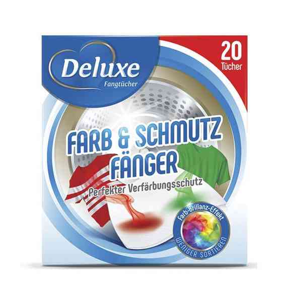 Серветки пастки для кольору та бруду DELUXE Farb&Schmutz Fanger 20 шт Харків