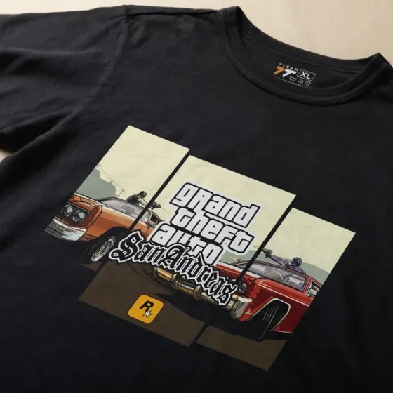 Футболка для підлітка хлопчика з принтом GTA 140an Andrea140 #2 Розмір 160 Anime10884 Дніпро