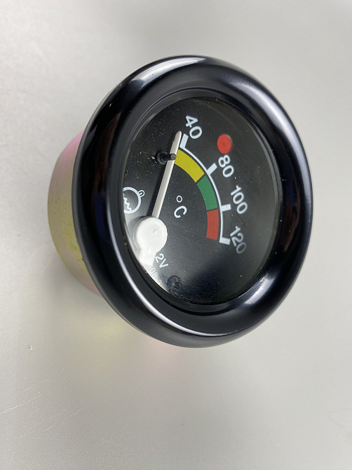 Покажчик температури води та олії МТЗ, МАЗ 12 В електричний під датчик ДУТЖ-02 Мукачево - фото 2