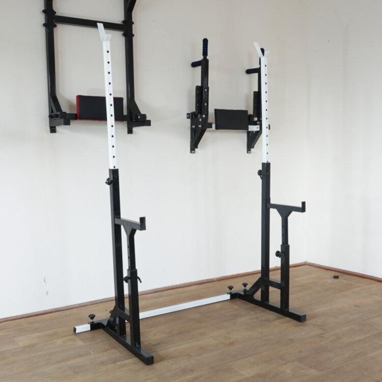 Скамья для жима регулируемая + Стойки со страховочными упорами Стойки, скамьи для жима и приседаний Киев - изображение 5