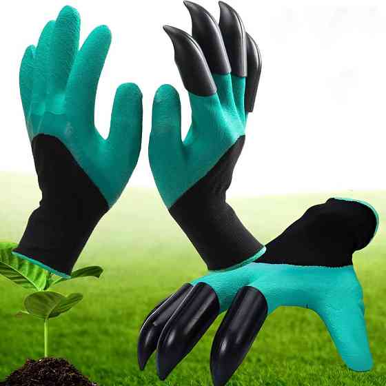 Рукавички кігті для саду та городу GARDEN GLOVE SBR Київ