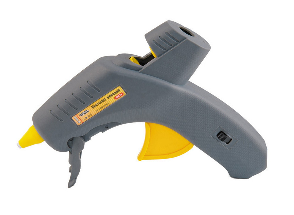 MASTERTOOL Пістолет клейовий MASTERTOOL Ø 11.2 мм 100 Вт/220 В/50 Гц 16-28 г/хв "Крапля-Стоп" з Коломия - фото 2