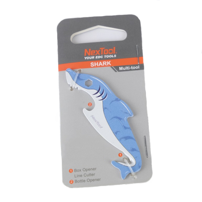 Міні-Мультитул NexTool EDC box cutter Shark KT5521Black Киев - изображение 3