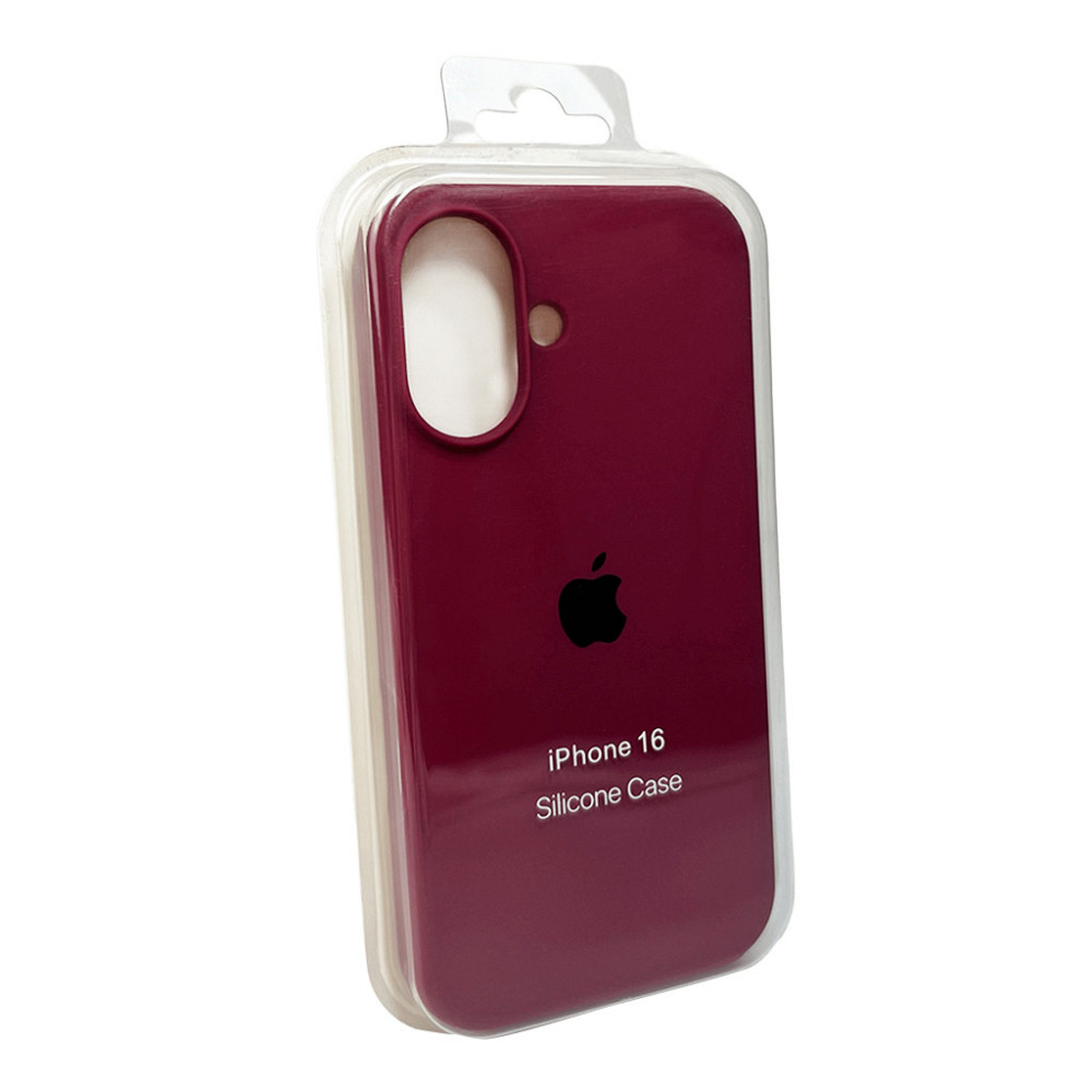 Чохол для смартфона Silicone Full Case AA Open Cam for Apple iPhone 16 47,Plum Киев - изображение 7