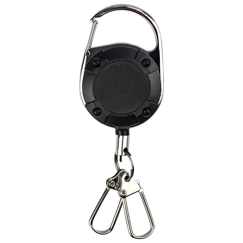 Брелок ретрактор SEVEN TBC-103 Black Киев - изображение 5