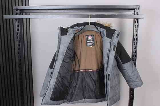 Зимняя курточка для мальчика подростка варенка на холофайбере на 8,9,10,11,12 лет Николаев